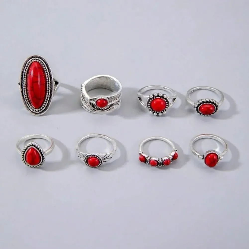 3for$20 HUGE DEAL! 8pcs/set Creative  one size ring set